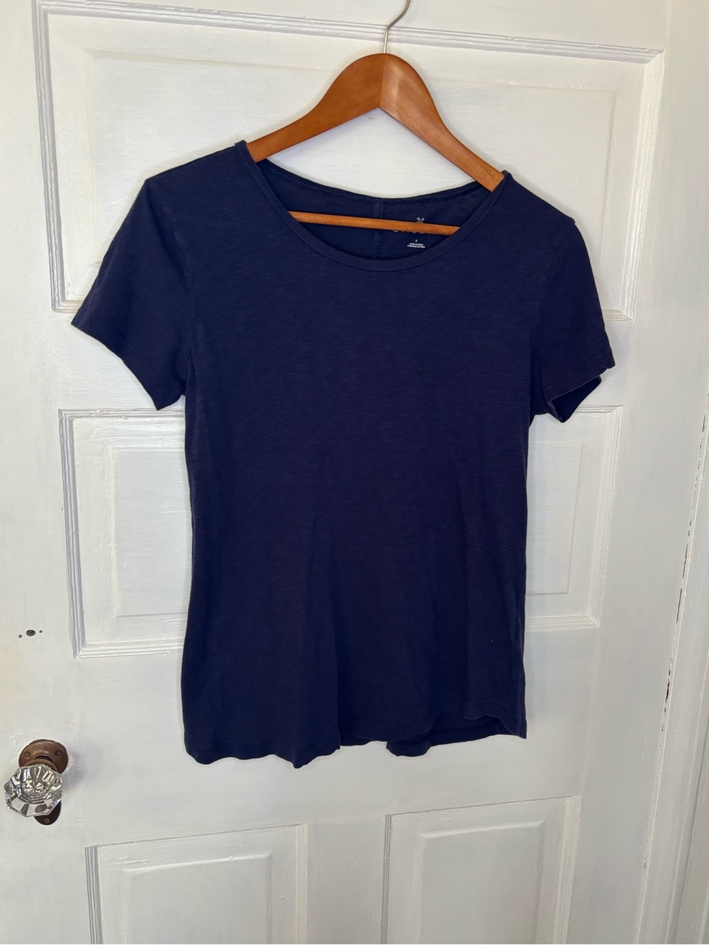 Caslon Navy Short-Sleeve Crew Tee